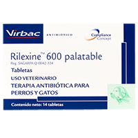 VIRBAC RILEXINE 600 MG 14 TABLETAS
