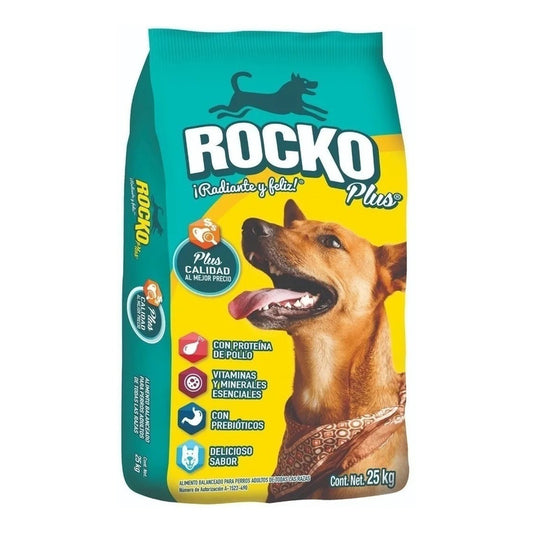 Rocko Plus Adulto 25 Kg Alimento Para Perro