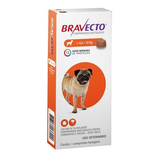 Bravecto Tableta Masticable Para Perros De 4.5-10 Kg